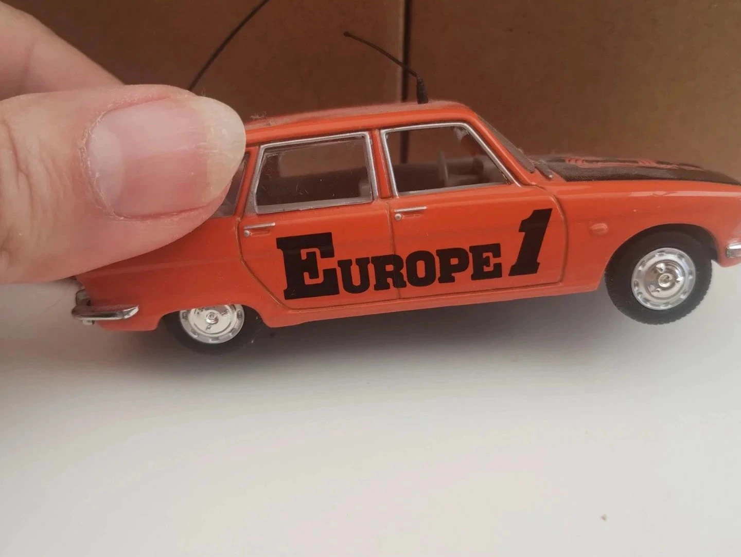 Carro Renault 16, publicidade Tour de France, Europe 1, Norev – photo 2